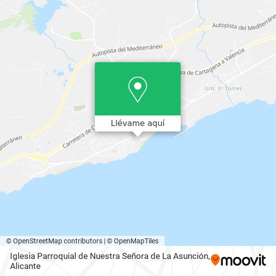 Mapa Iglesia Parroquial de Nuestra Señora de La Asunción