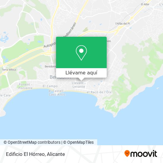 Mapa Edificio El Hórreo
