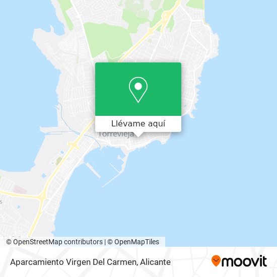 Mapa Aparcamiento Virgen Del Carmen