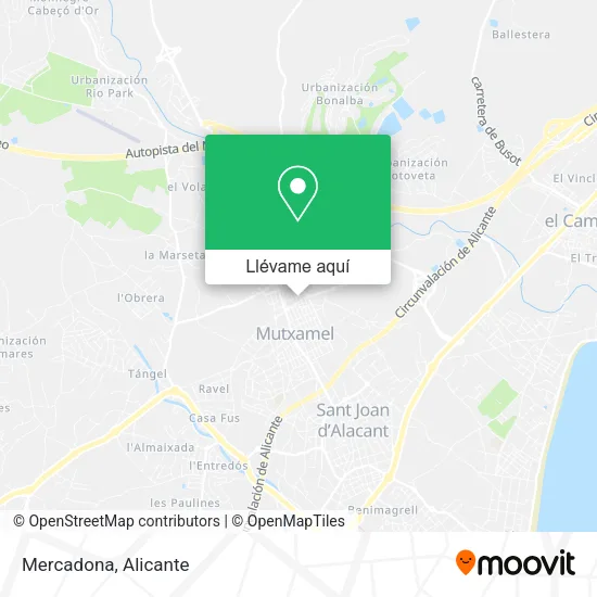Mapa Mercadona