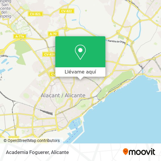 Mapa Academia Foguerer