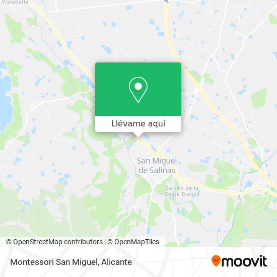 Mapa Montessori San Miguel