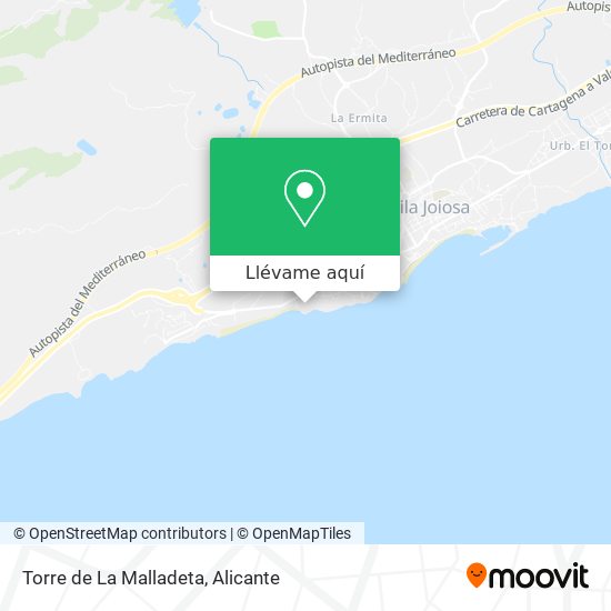 Mapa Torre de La Malladeta
