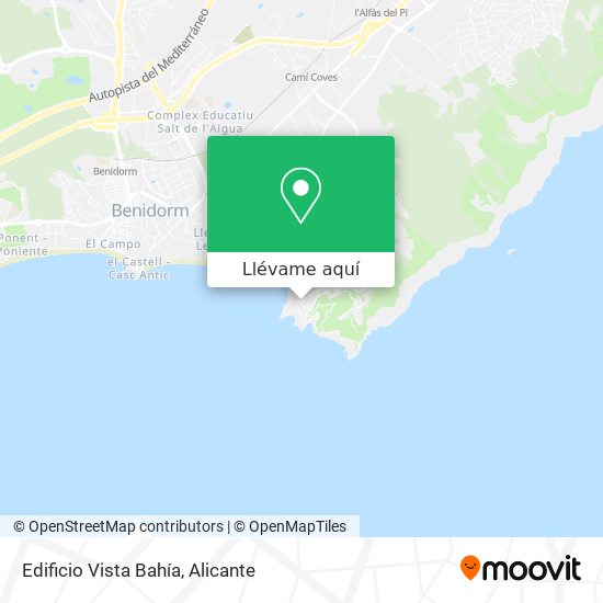 Mapa Edificio Vista Bahía