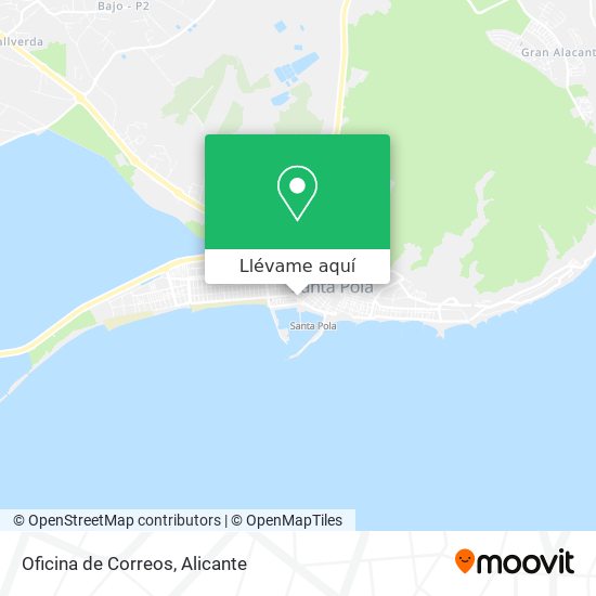 Mapa Oficina de Correos