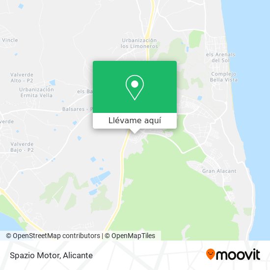 Mapa Spazio Motor