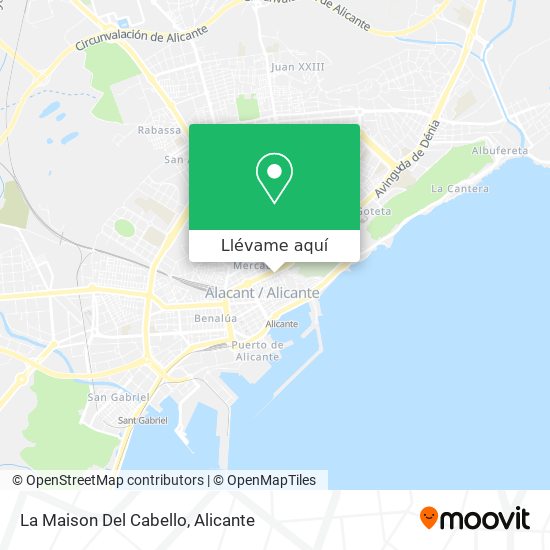 Mapa La Maison Del Cabello