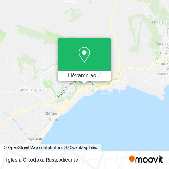 Mapa Iglesia Ortodoxa Rusa