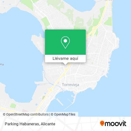 Mapa Parking Habaneras