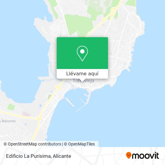 Mapa Edificio La Purísima