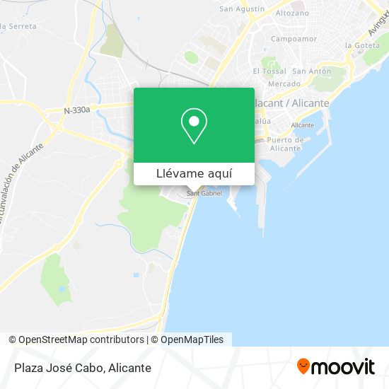 Mapa Plaza José Cabo
