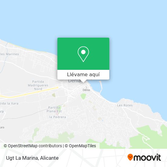 Mapa Ugt La Marina