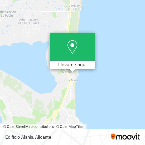 Mapa Edificio Alanis