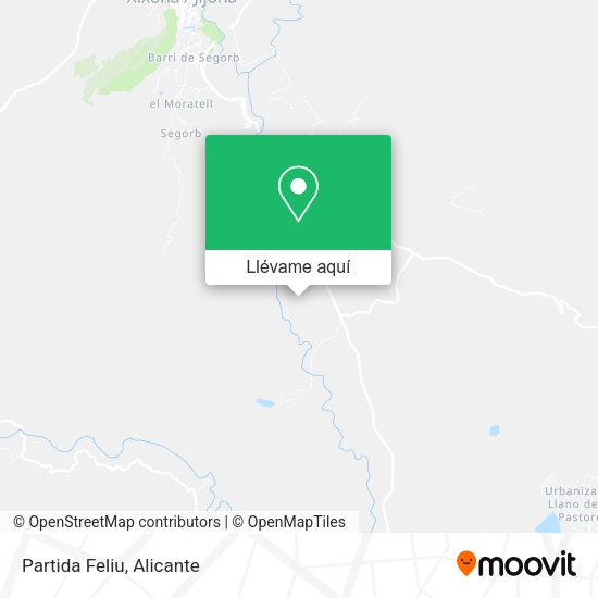 Mapa Partida Feliu