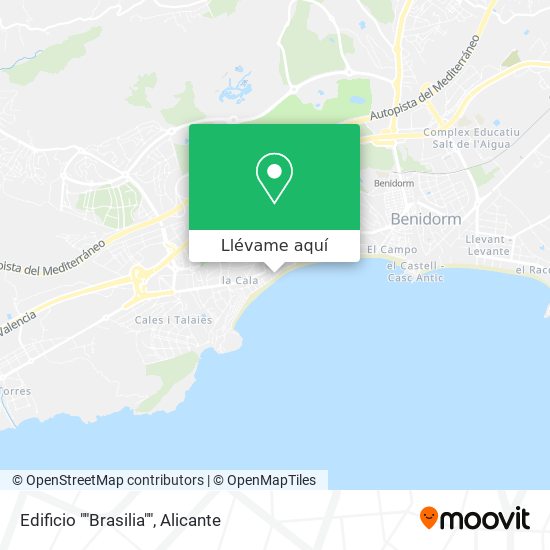 Mapa Edificio ""Brasilia""