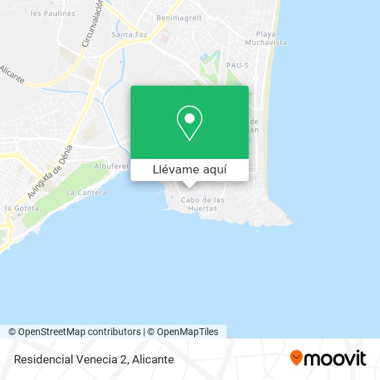 Mapa Residencial Venecia 2
