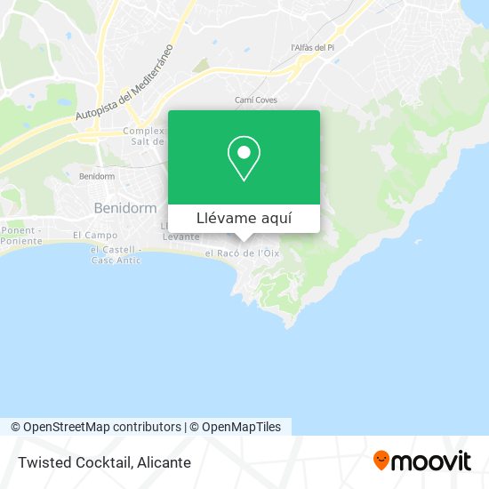Mapa Twisted Cocktail