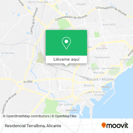 Mapa Residencial Terralbina