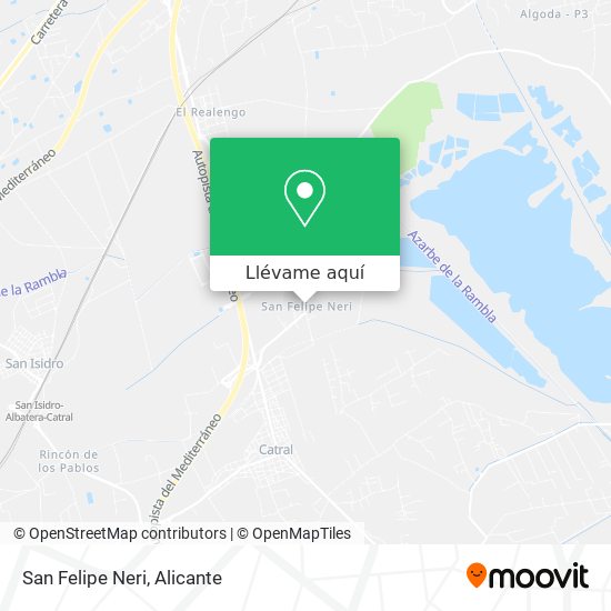 Mapa San Felipe Neri