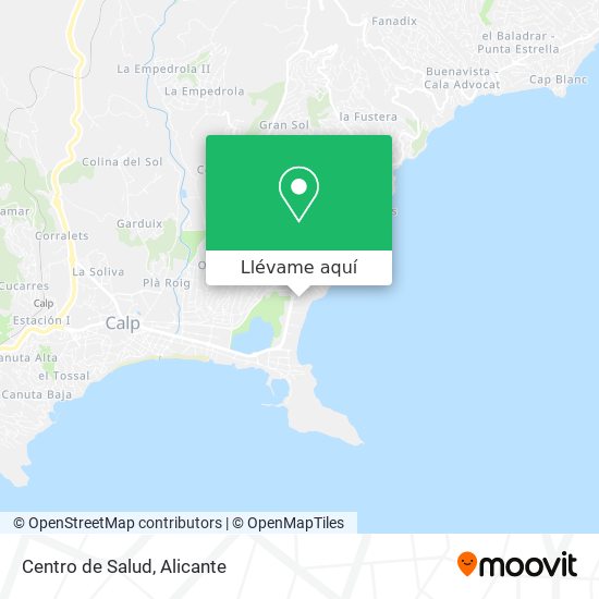 Mapa Centro de Salud
