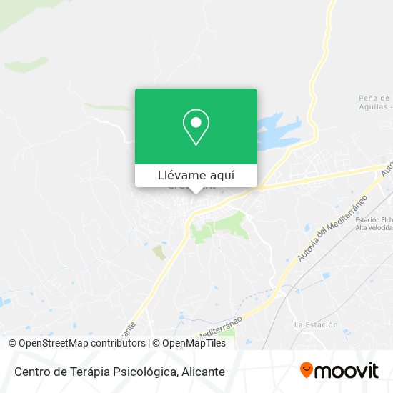 Mapa Centro de Terápia Psicológica