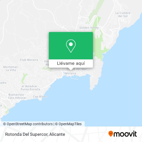 Mapa Rotonda Del Supercor