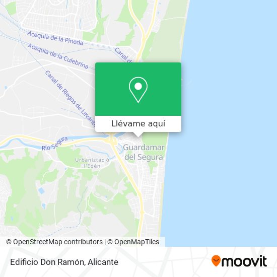 Mapa Edificio Don Ramón