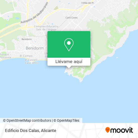 Mapa Edificio Dos Calas