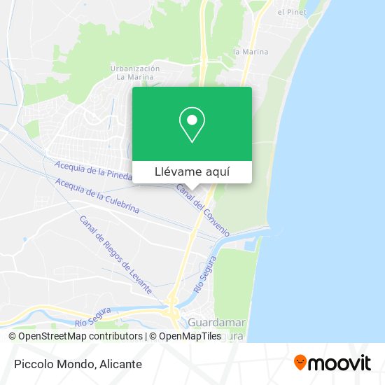 Mapa Piccolo Mondo