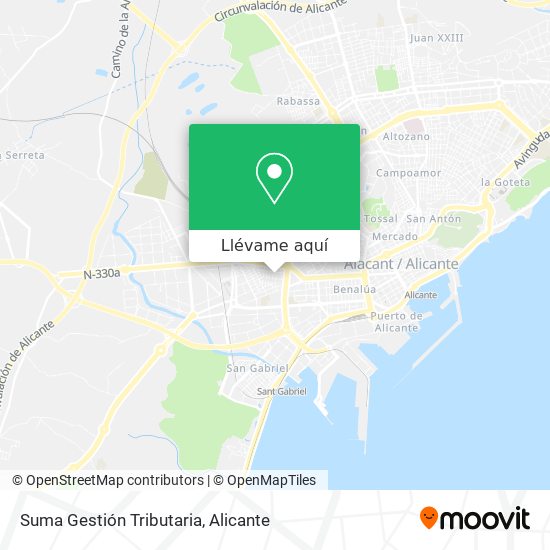 Mapa Suma Gestión Tributaria