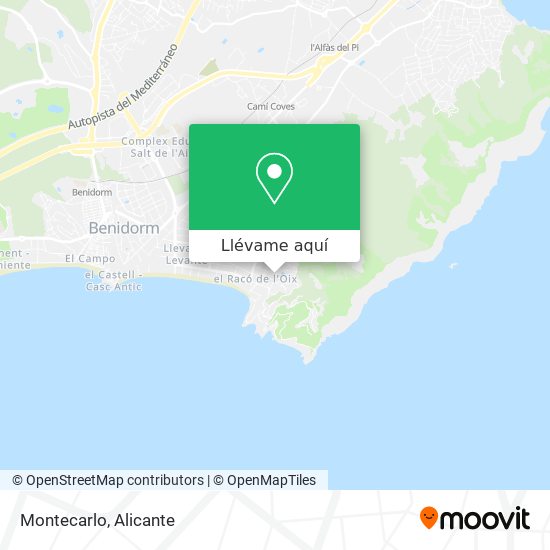 Mapa Montecarlo