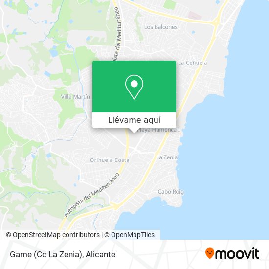 Mapa Game (Cc La Zenia)