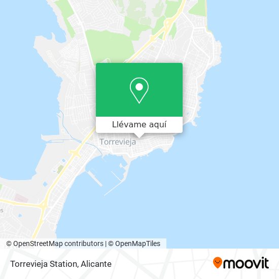 Mapa Torrevieja Station