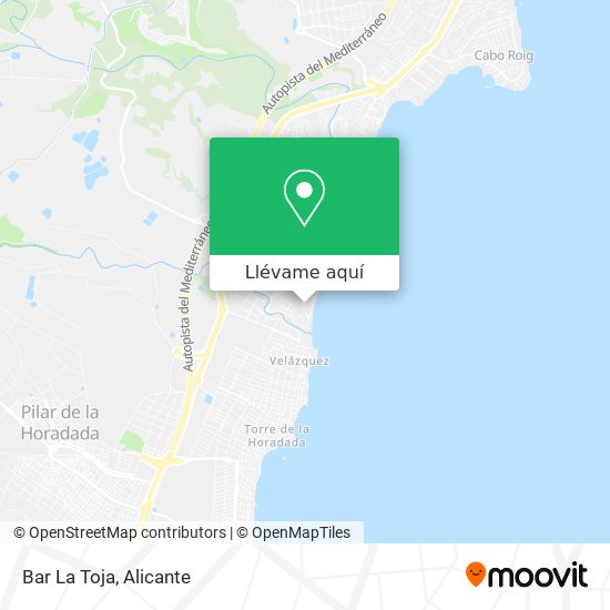 Mapa Bar La Toja