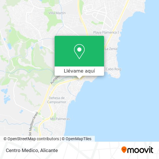 Mapa Centro Medico