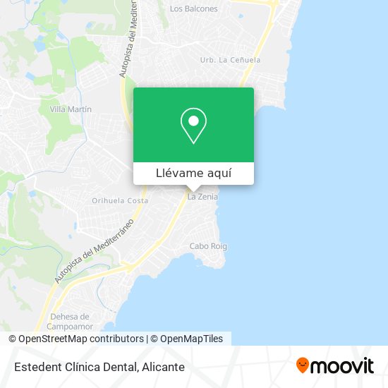 Mapa Estedent Clínica Dental