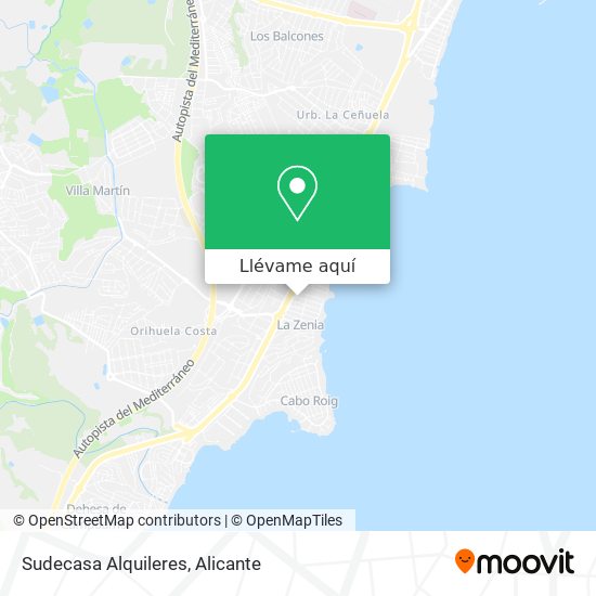 Mapa Sudecasa Alquileres