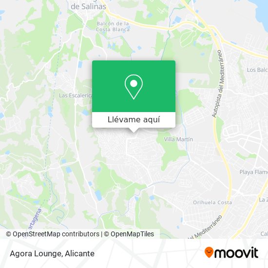 Mapa Agora Lounge