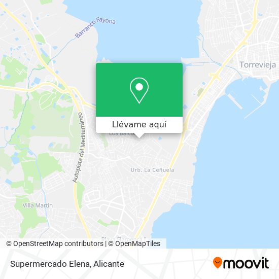 Mapa Supermercado Elena