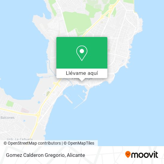 Mapa Gomez Calderon Gregorio