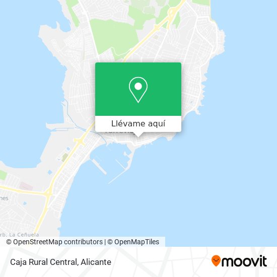 Mapa Caja Rural Central