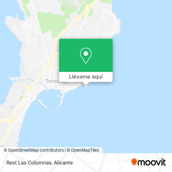 Mapa Rest Las Columnas