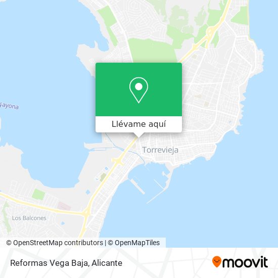 Mapa Reformas Vega Baja