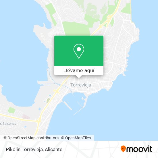 Mapa Pikolin Torrevieja