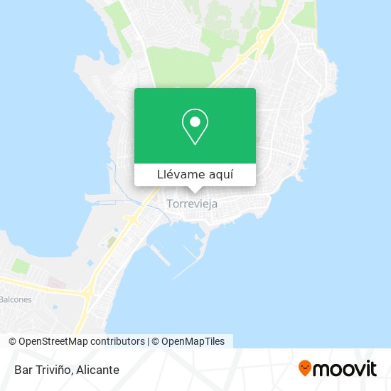 Mapa Bar Triviño