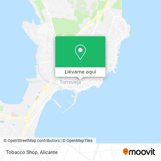Mapa Tobacco Shop