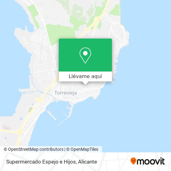 Mapa Supermercado Espejo e Hijos
