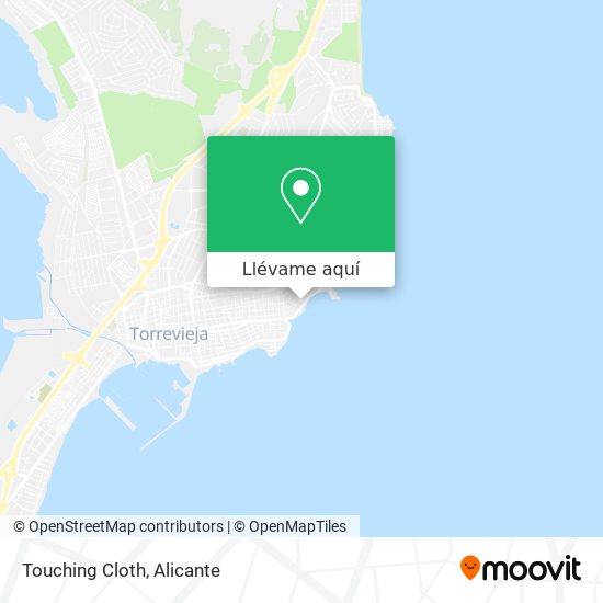 Mapa Touching Cloth