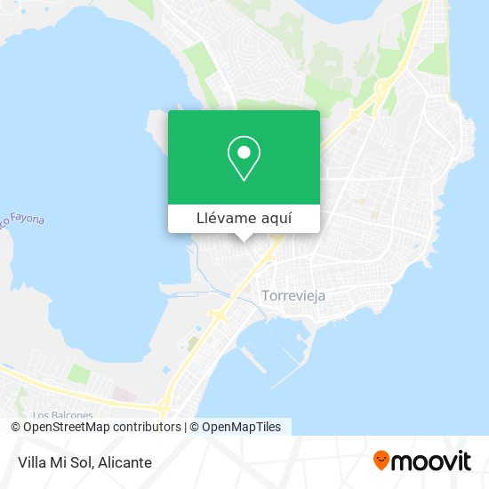 Mapa Villa Mi Sol