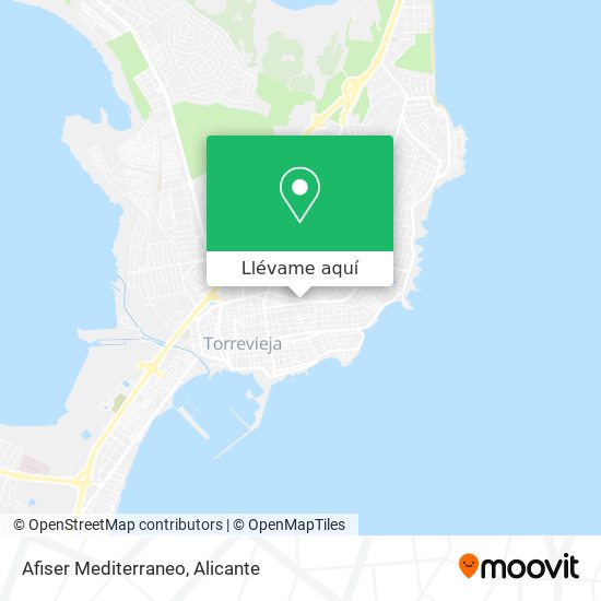 Mapa Afiser Mediterraneo
